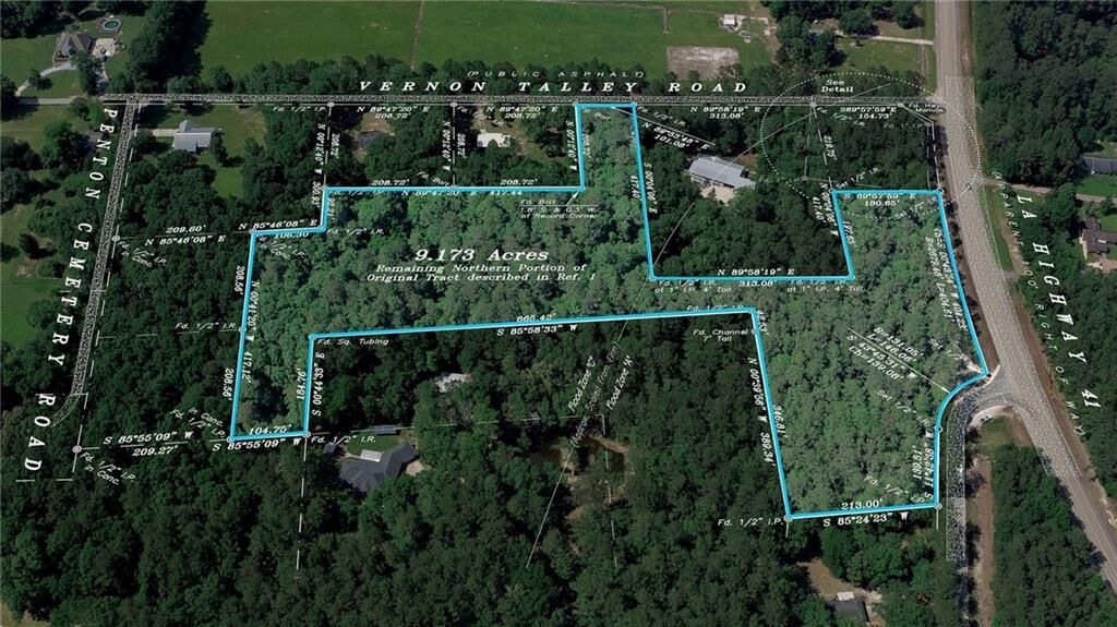 Property Photo: 9.17 Acres Highway 41 Highway LA 70431