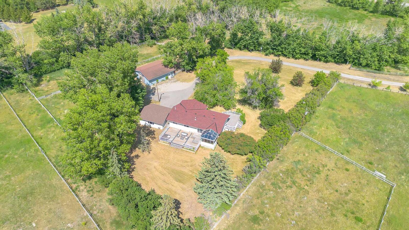 Property Photo: 226151 80 Street E AB T1S 3W4