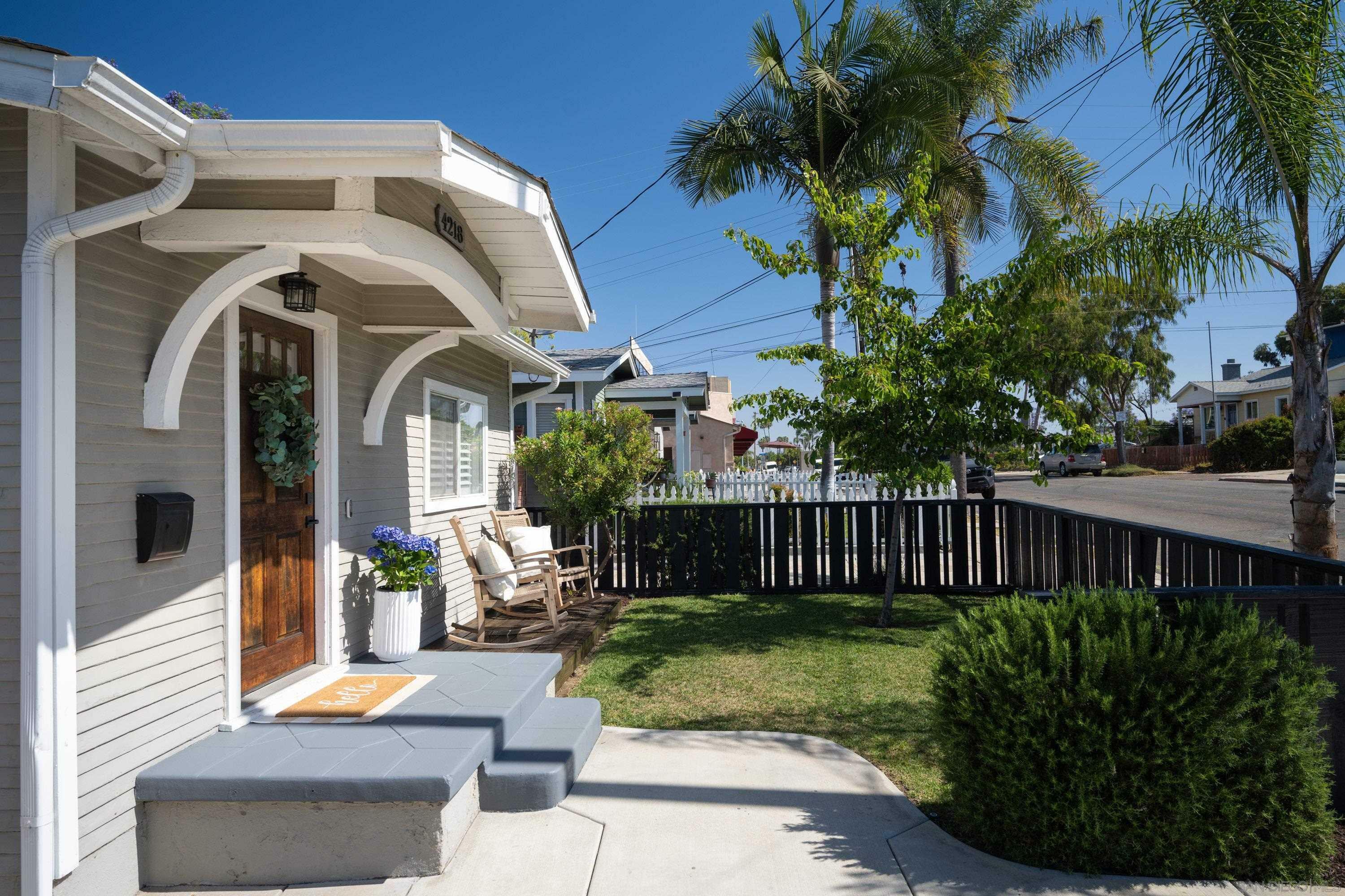 Property Photo: 4218 Hamilton Street CA 92104