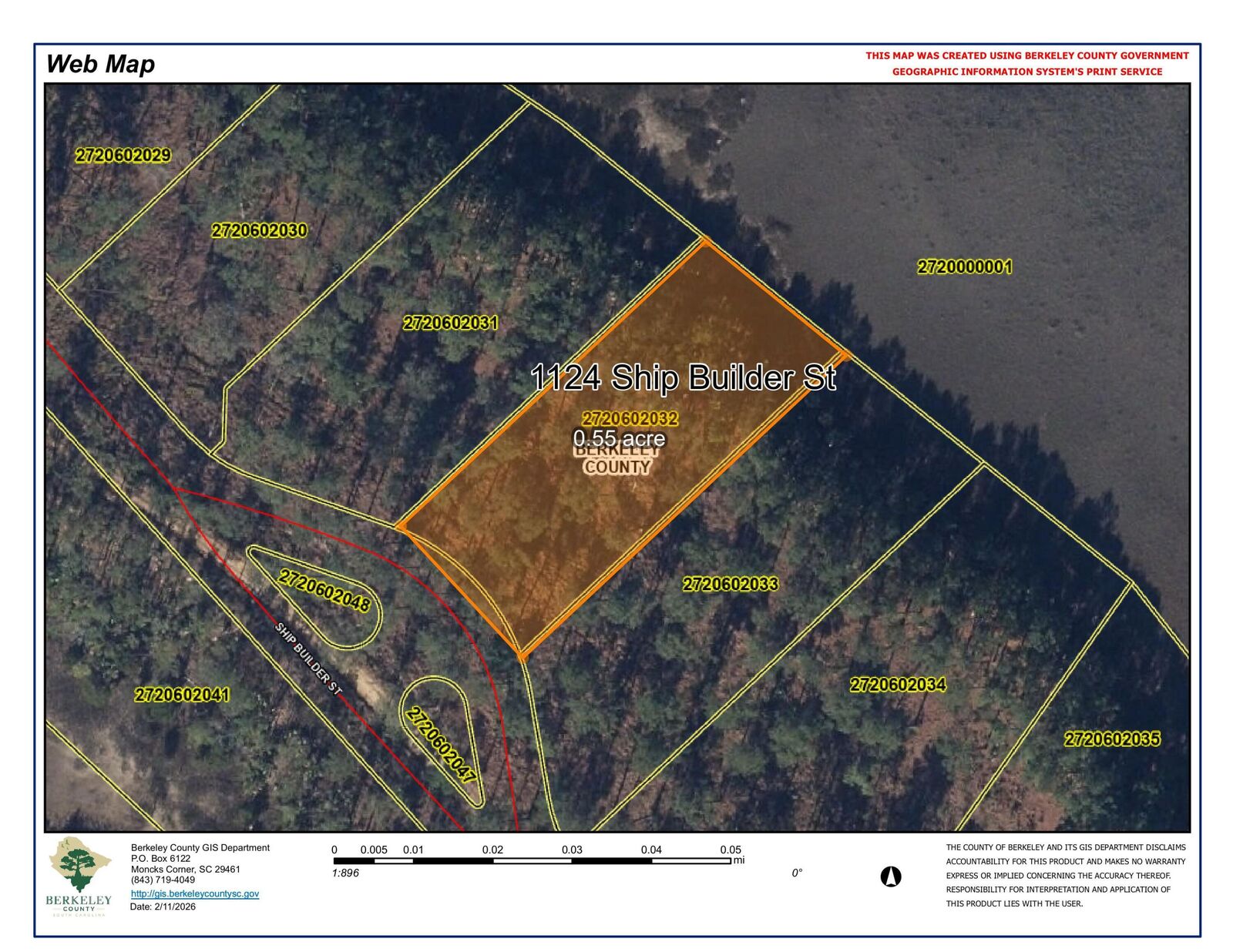 Property Photo:  1124 Ship Builder Street  SC 29492 