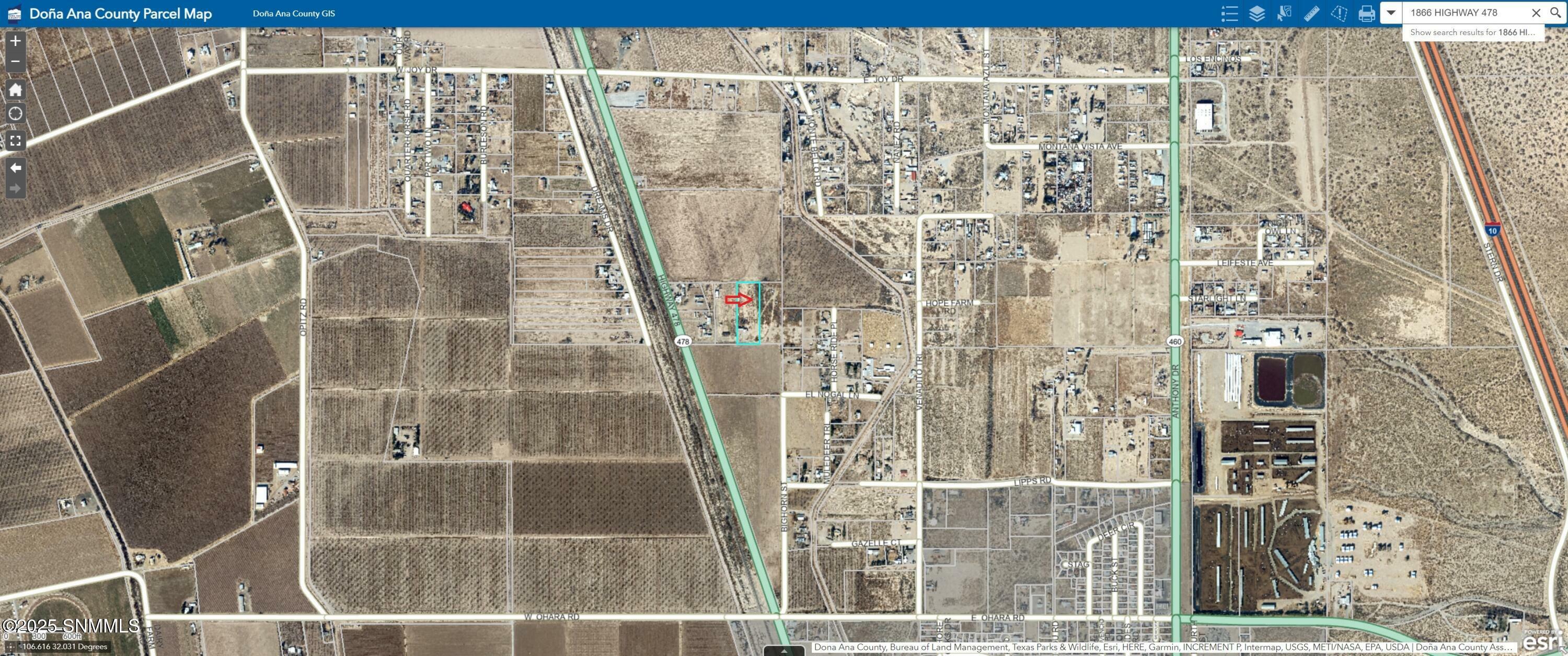 Property Photo: 1866 Highway 478 NM 88021