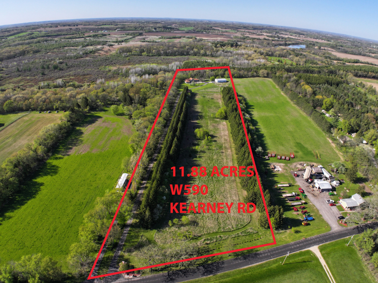 Property Photo:  W590 Kearney Rd  WI 53105 