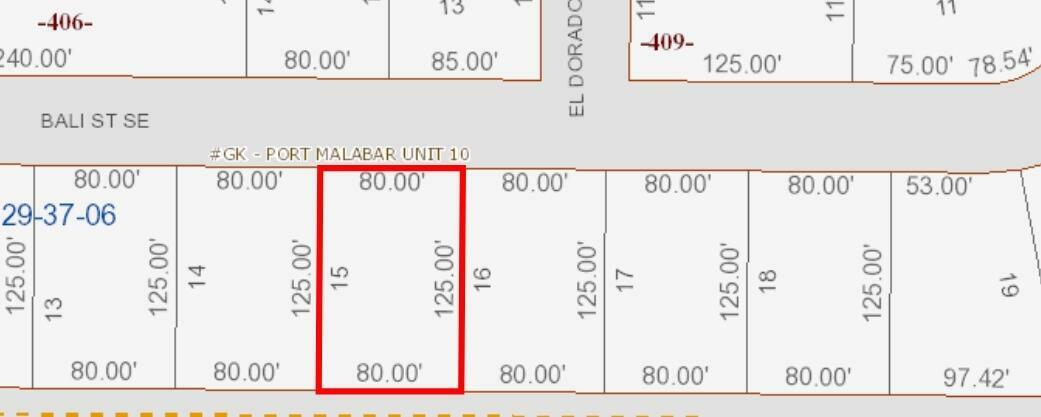 Property Photo: 320 Bali Street SE FL 32909