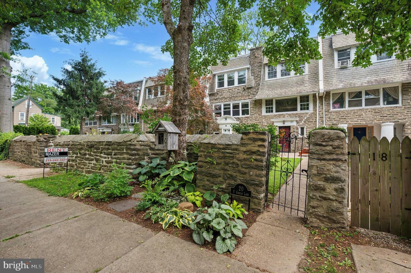 Property Photo: 20 E Gorgas Lane PA 19119