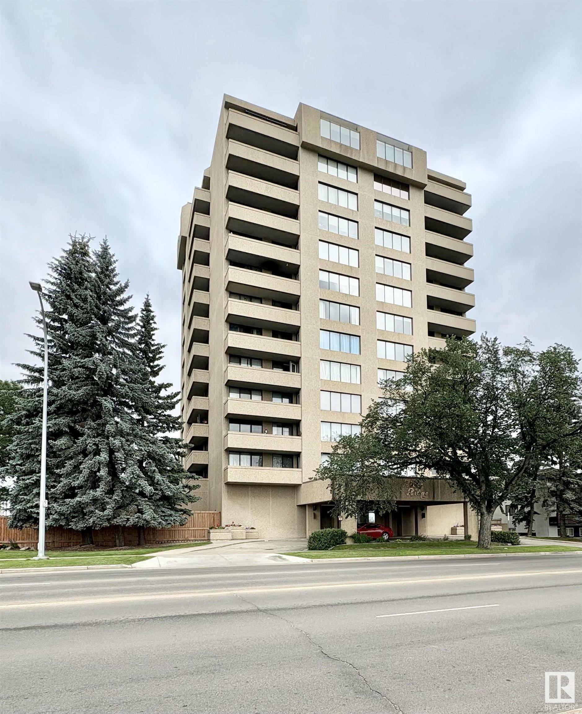 Property Photo: 8340 Jasper Avenue NW 1005 AB T5H 4C6