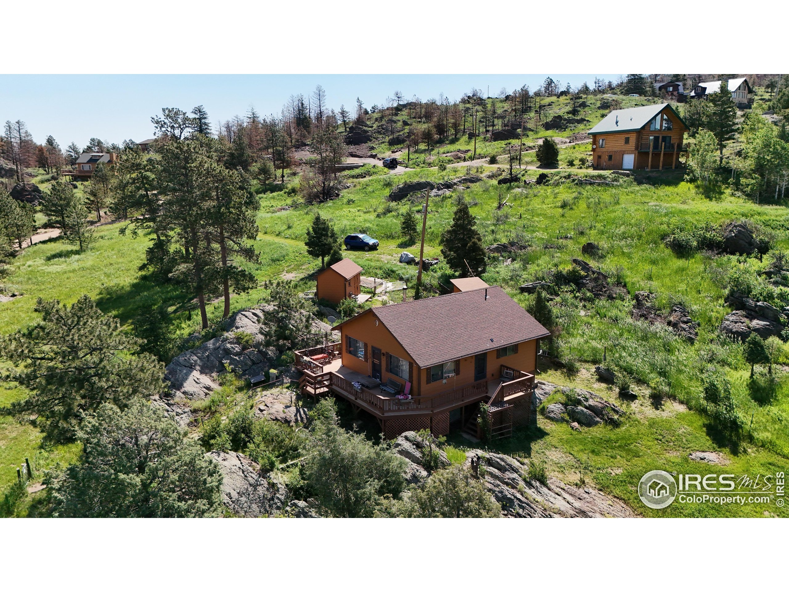 Property Photo: 760 Palisade Mountain Dr CO 80515