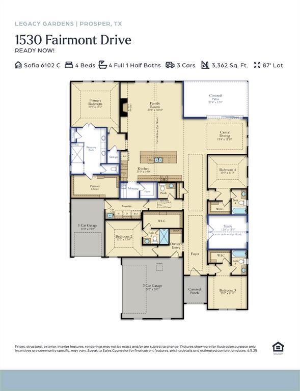 Property Photo:  1530 Fairmont Drive  TX 75078 