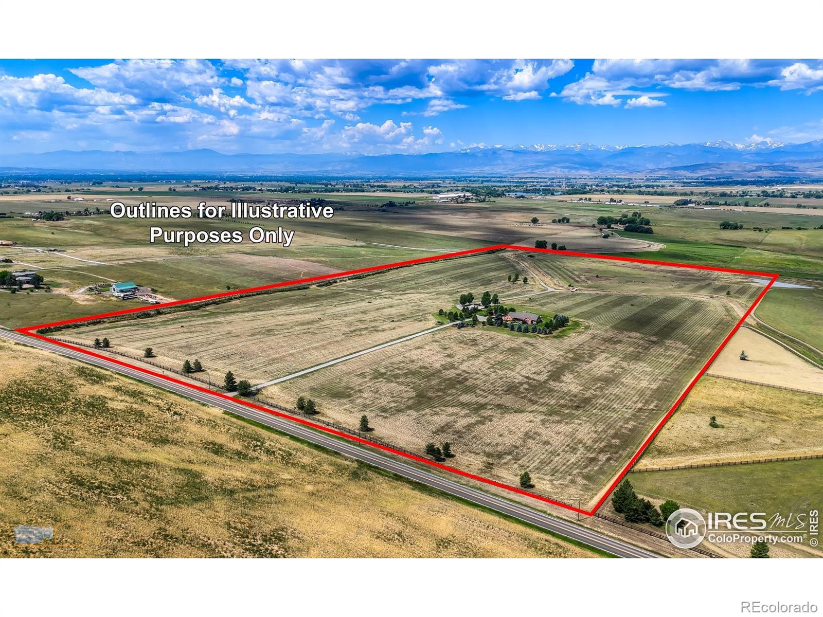 Property Photo: 15137 E County Line Road CO 80504