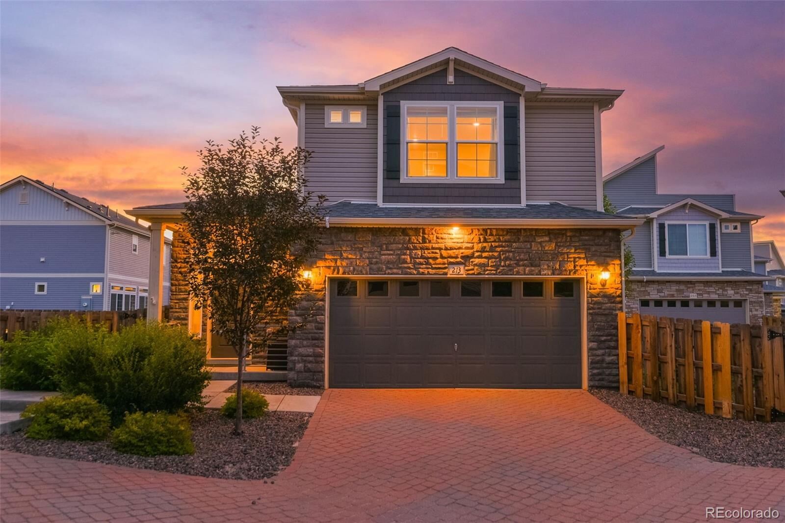 Property Photo: 213 S Old Hammer Court CO 80018