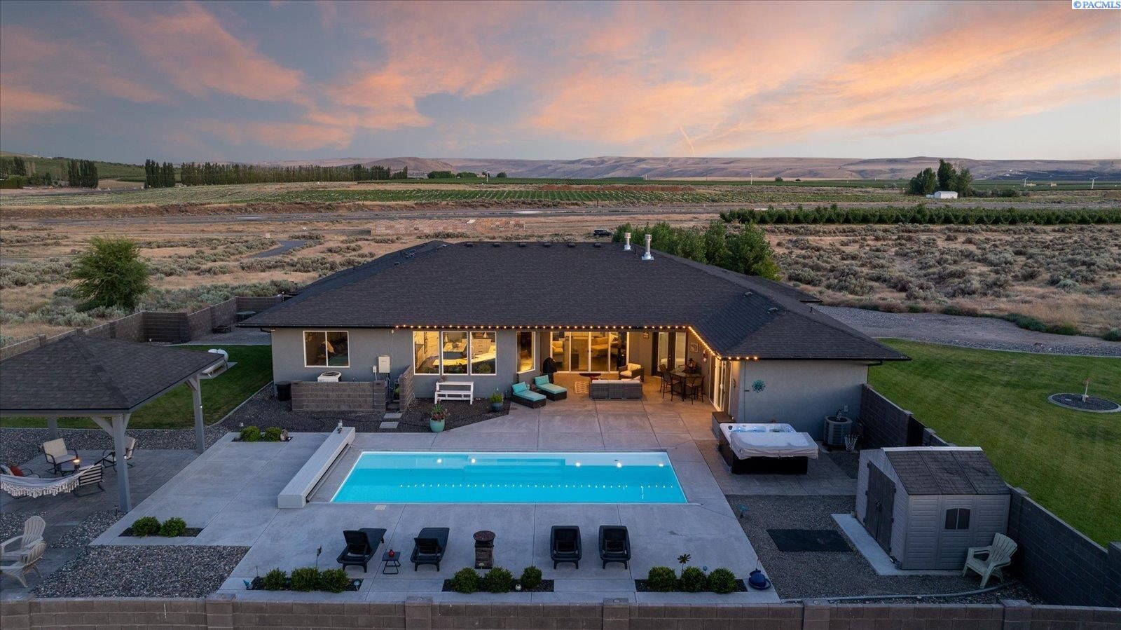 Property Photo:  70022 E 669 Pr NE  WA 99352 