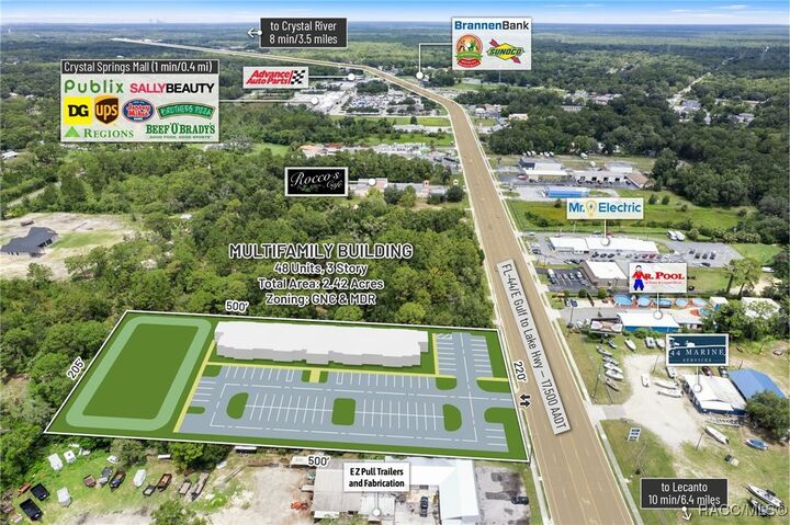 Property Photo: 6552 W Gulf To Lake Highway FL 34429