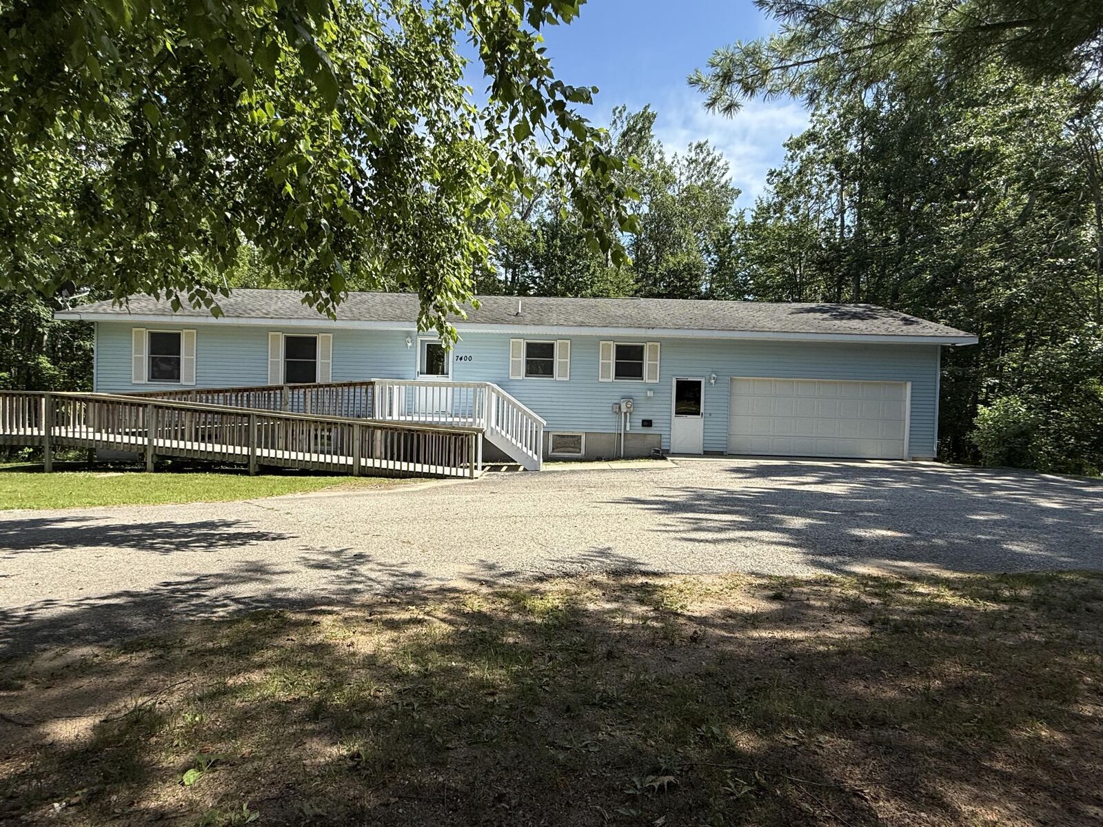 Property Photo: 7400 N Straits Highway MI 49721