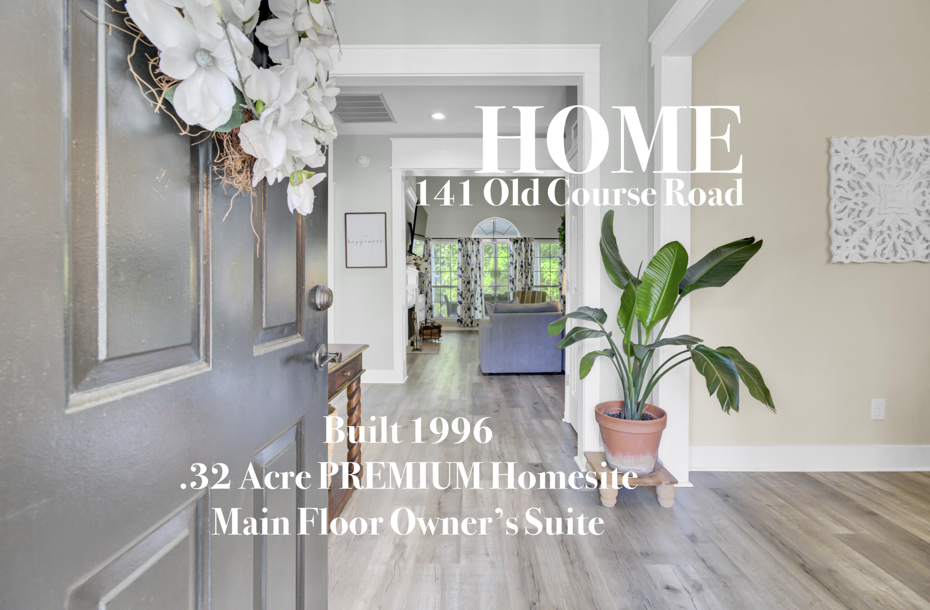 Property Photo: 141 Old Course Road SC 29485