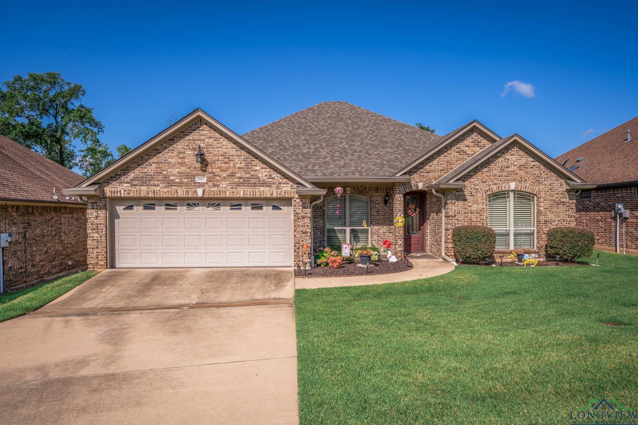 Property Photo:  3003 Celebration Way  TX 75605 