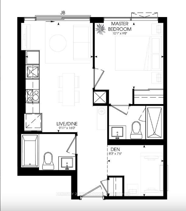 Property Photo: 280 Dundas Street W 1408 ON M5T 0E3