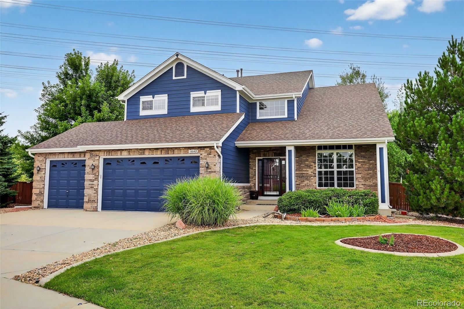 Property Photo:  1642 Aquamarine Way  CO 80108 