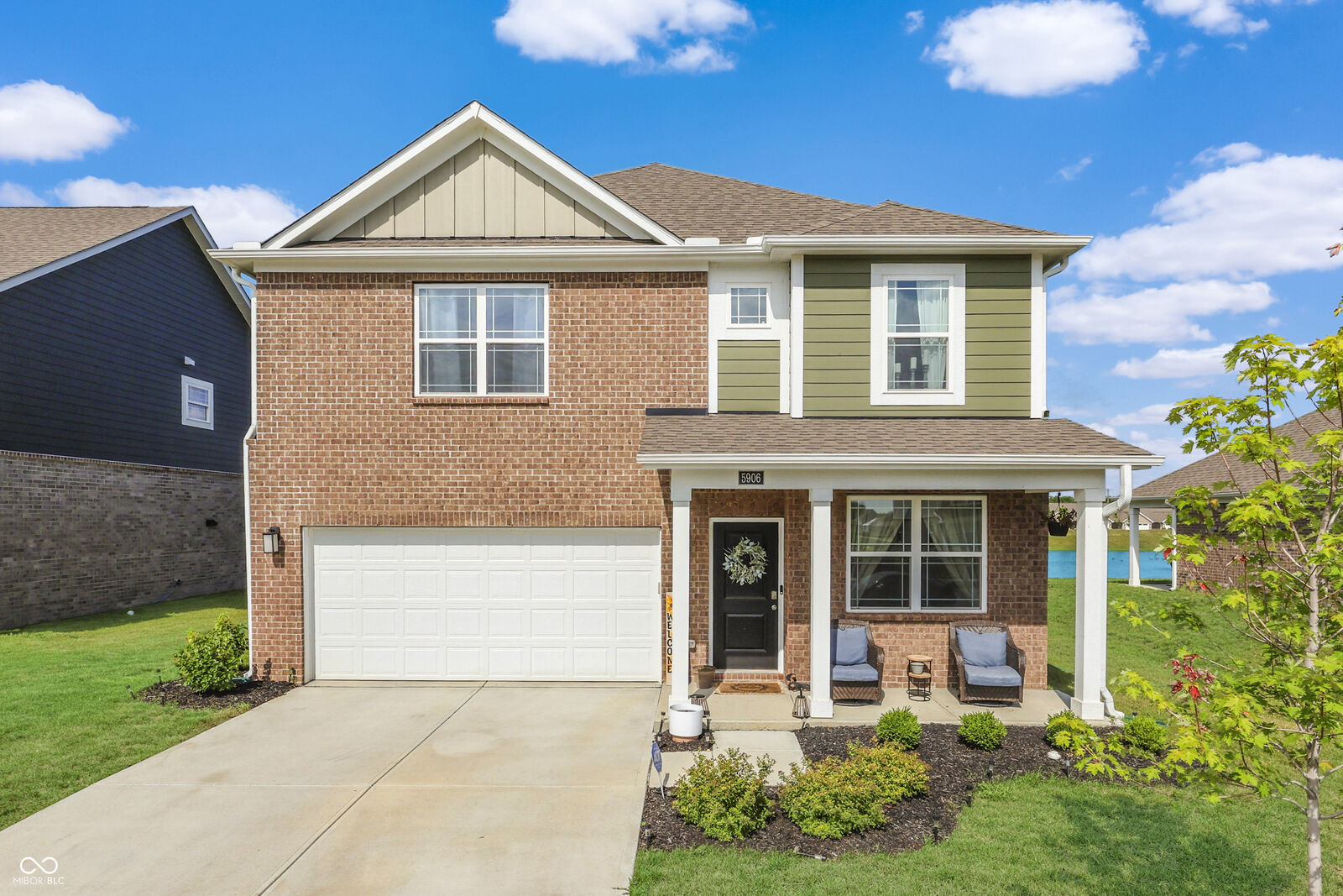 Property Photo: 5906 Aleppo Lane IN 46143