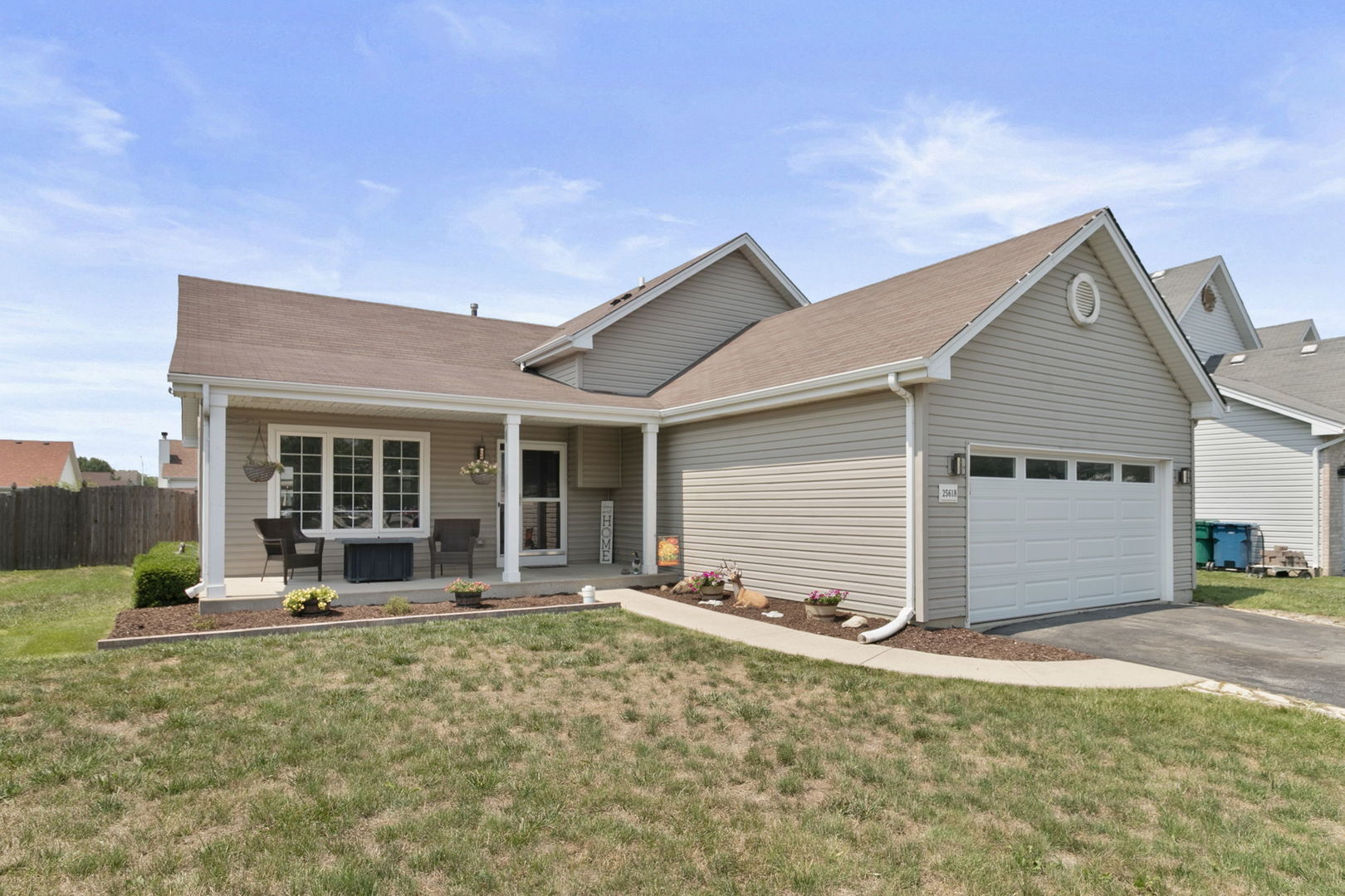 Property Photo: 25618 W Lilac Avenue IL 60449