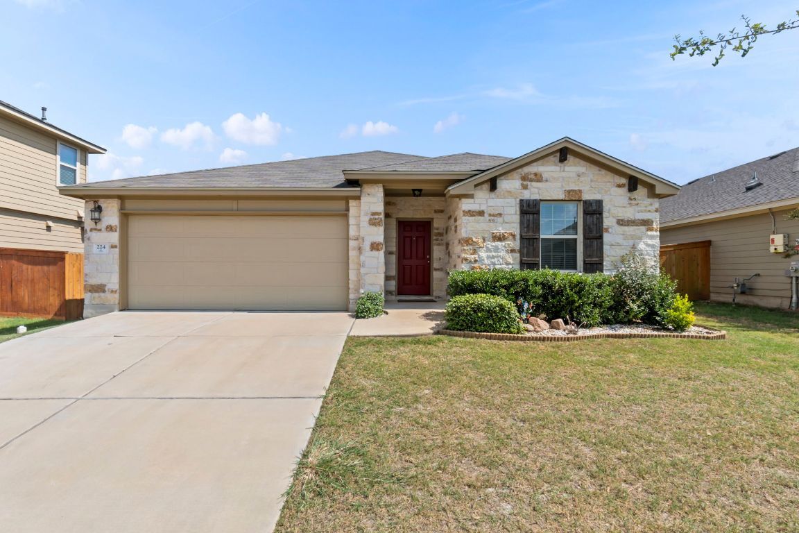 Property Photo: 224 Horsemint Way TX 78666