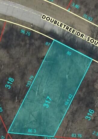 Property Photo:  9325 Doubletree(Lot317) Drive  IN 46307 