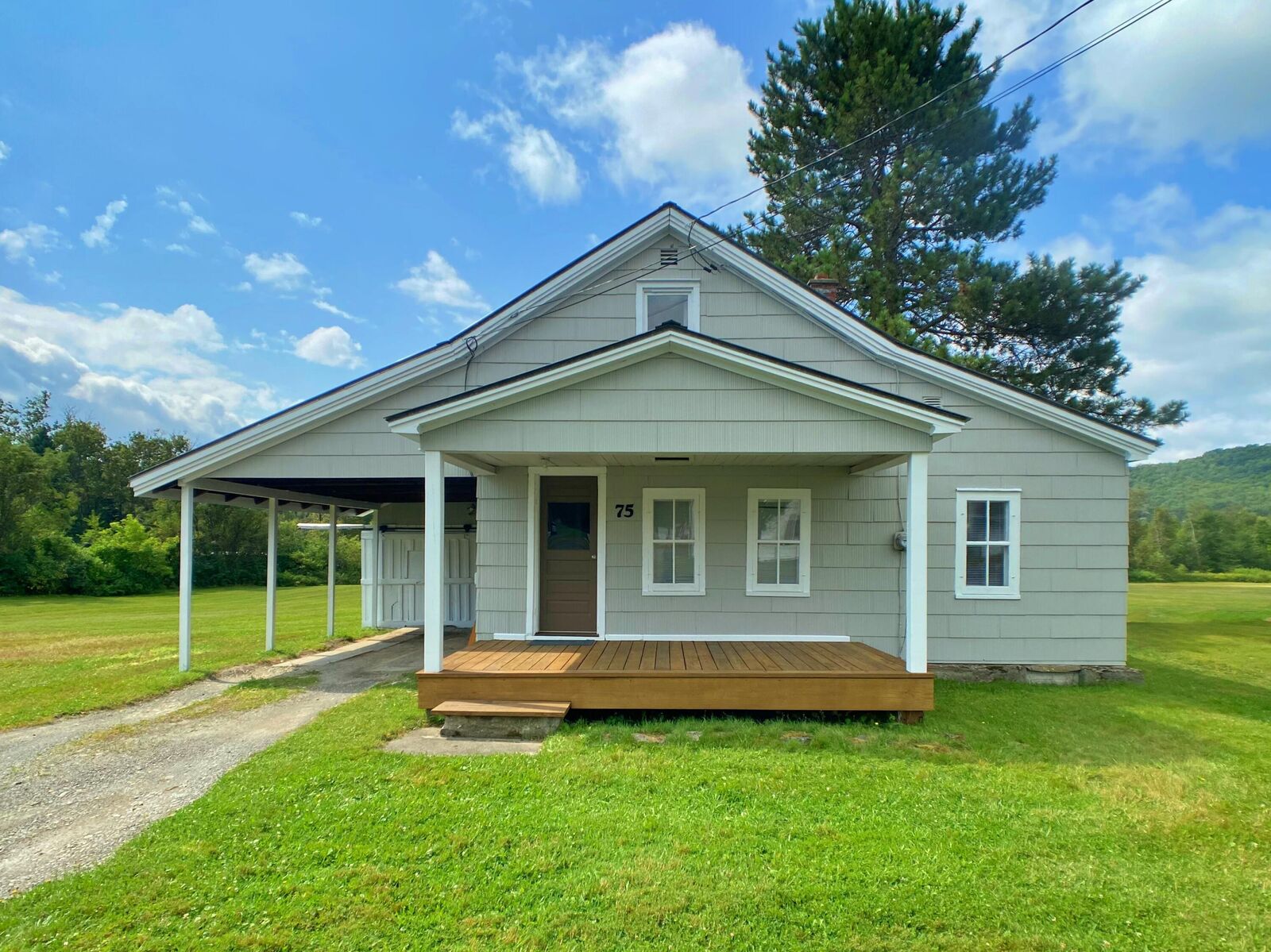 Property Photo: 75 N Perley Brook Road ME 04743