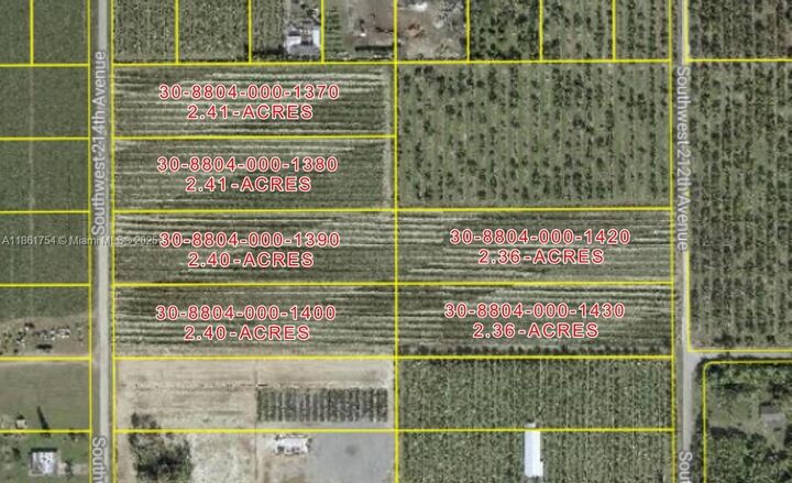 Property Photo:  SW 212 Avenue & SW 388 Street  FL 33034 