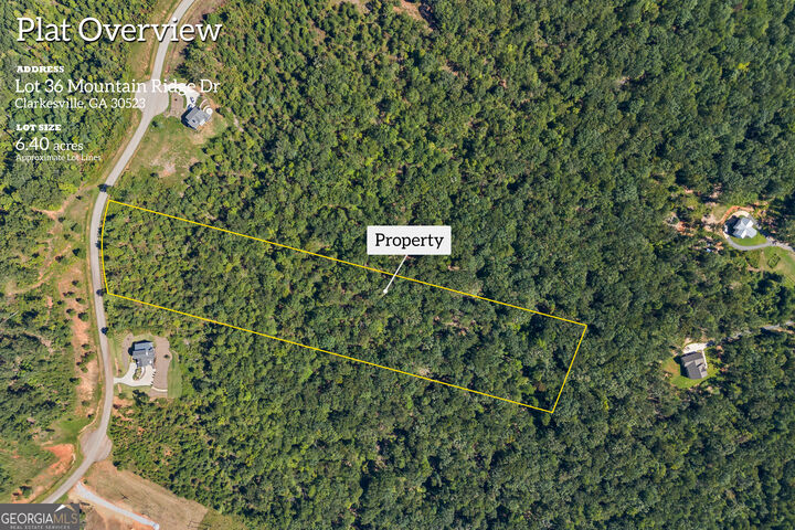 Property Photo: Lot 36 Mountain Ridge Drive GA 30523