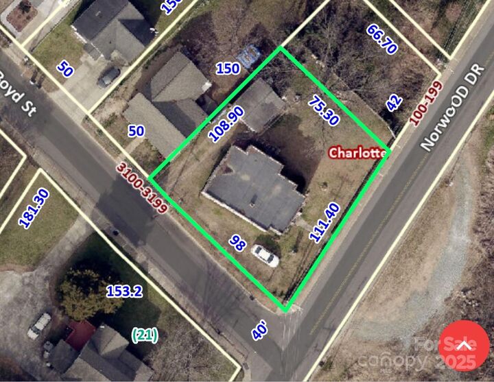 Property Photo: 114 Norwood Drive NC 28208