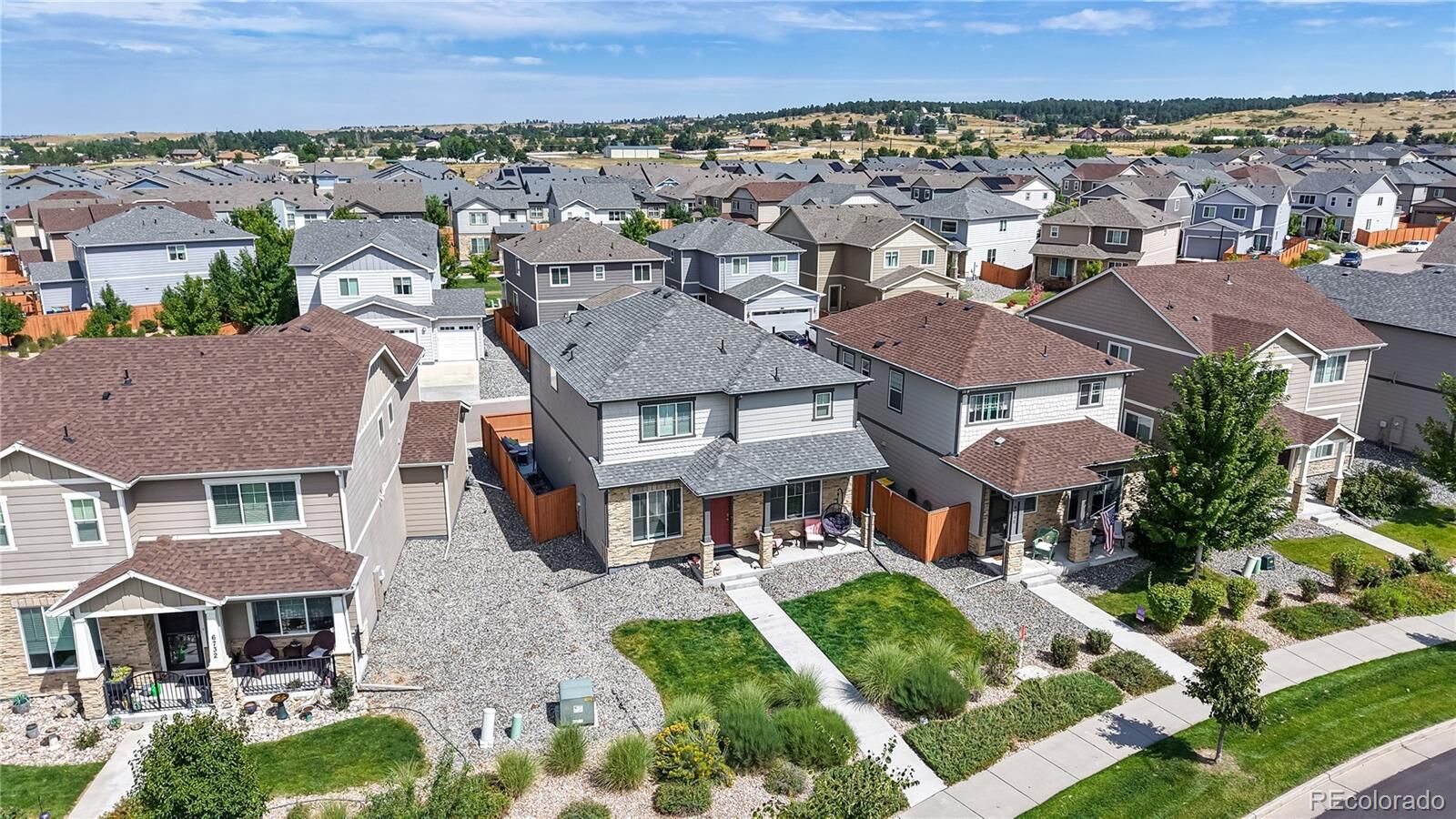 Property Photo: 6736 Longpark Drive CO 80138