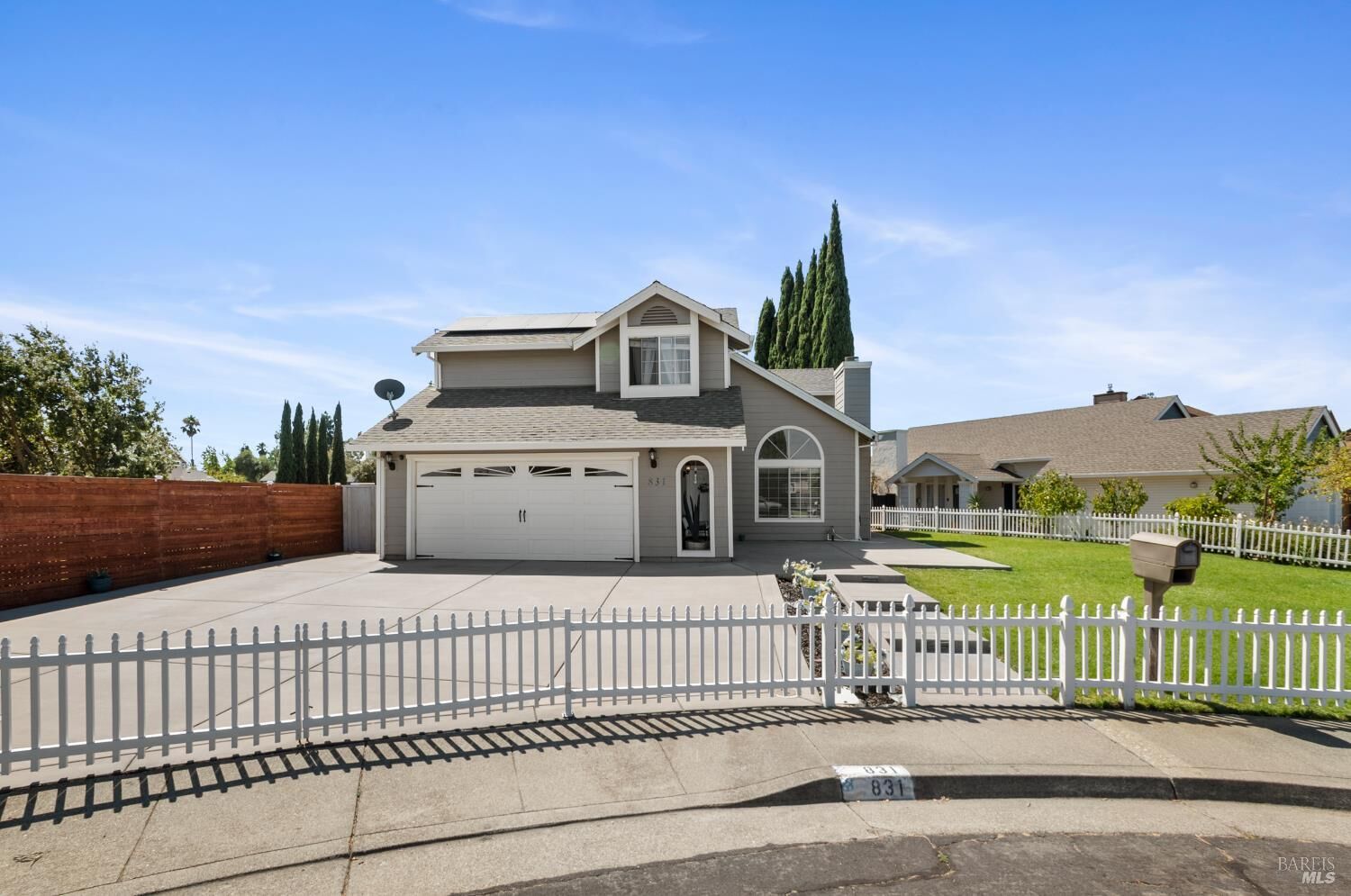 Property Photo: 831 San Remo Street CA 94533