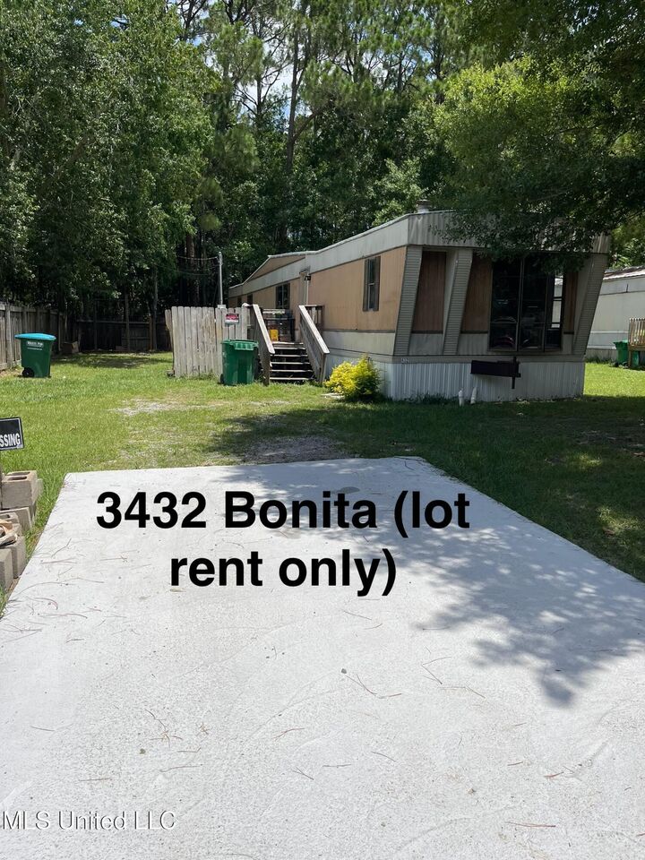 Property Photo: 3504 Bonita Road MS 39553