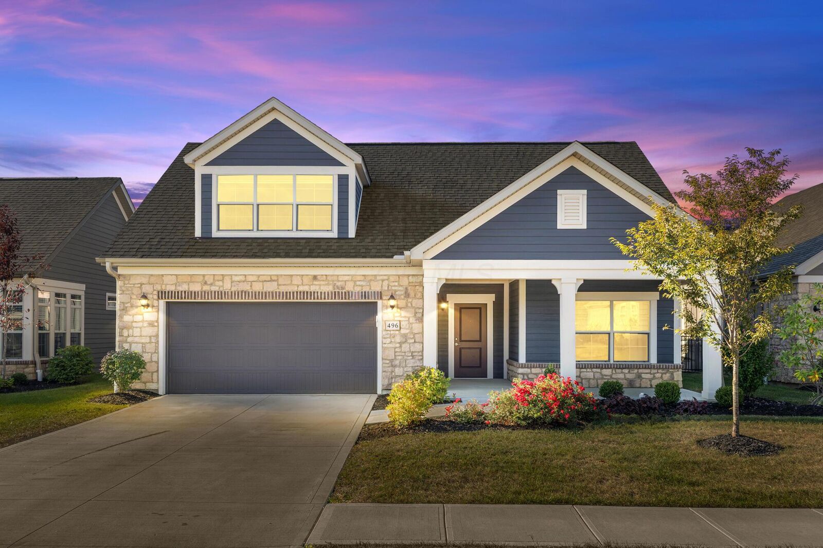 Property Photo:  496 Garden Gate Lane  OH 43035 