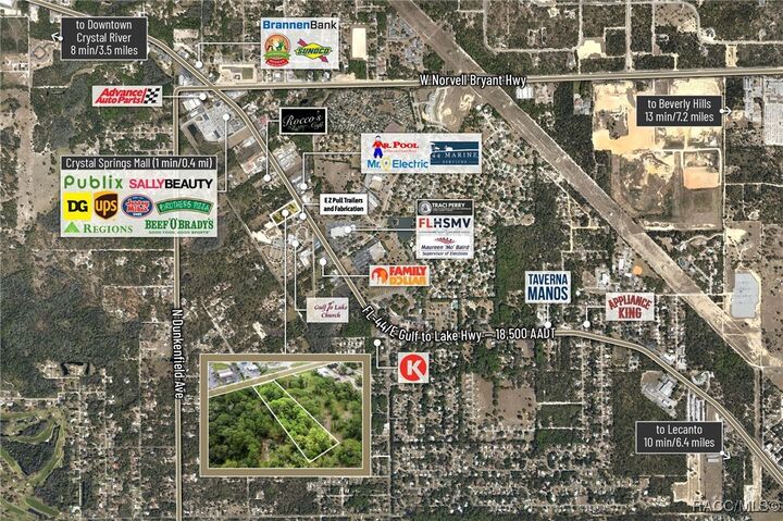 Property Photo: 6574 W Gulf To Lake Highway FL 34429