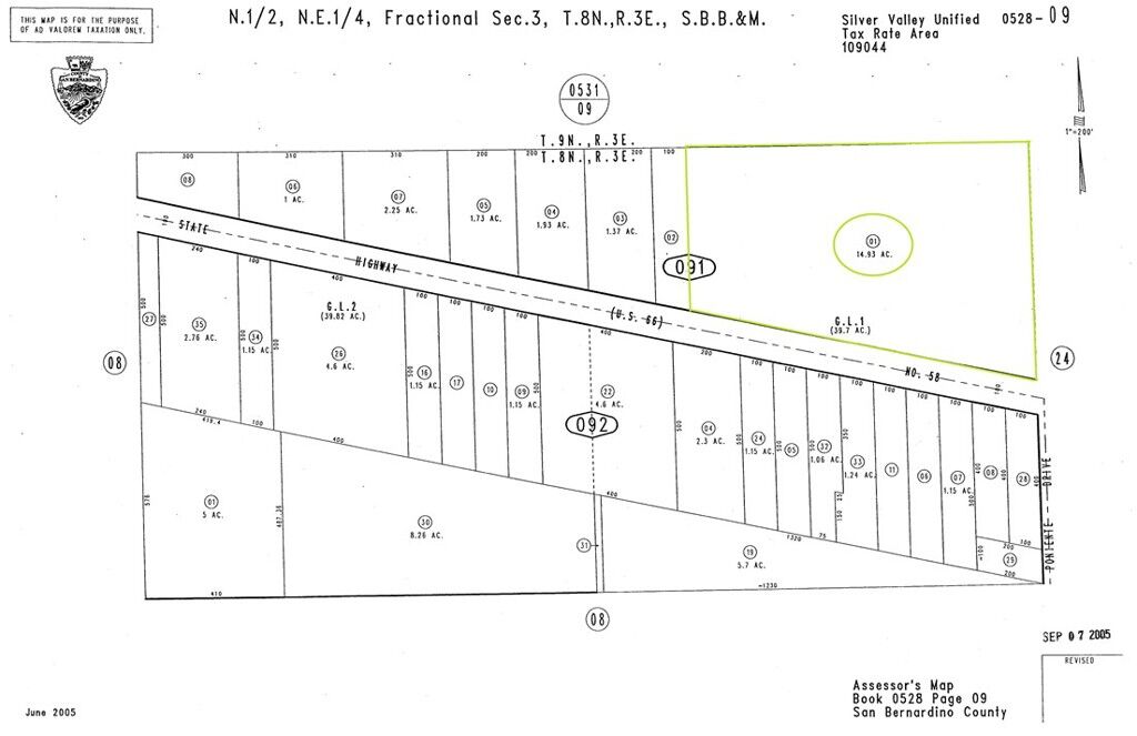 Property Photo:  52809101 National Trails Highway  CA 92365 