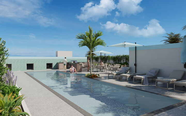 Property Photo:  306 NE 2nd Street Unit 205  FL 33483 
