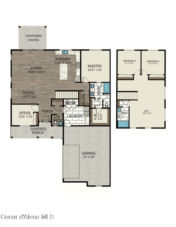 Property Photo: 1021 W Cordgrass Ave ID 83854