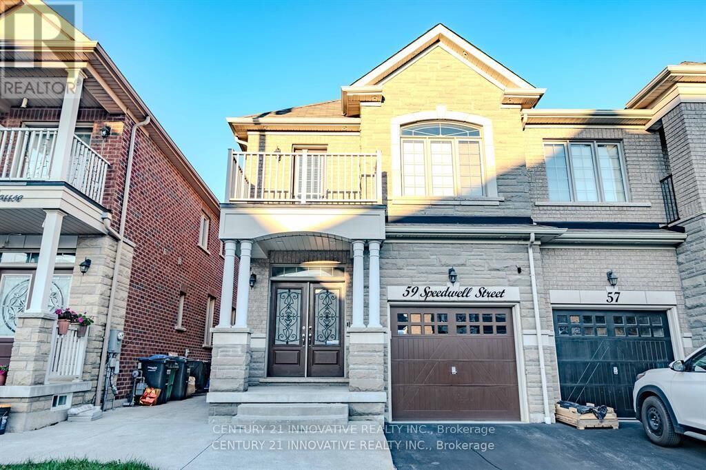 Property Photo:  59 Speedwell Street West Upper  ON L6X 0R8 