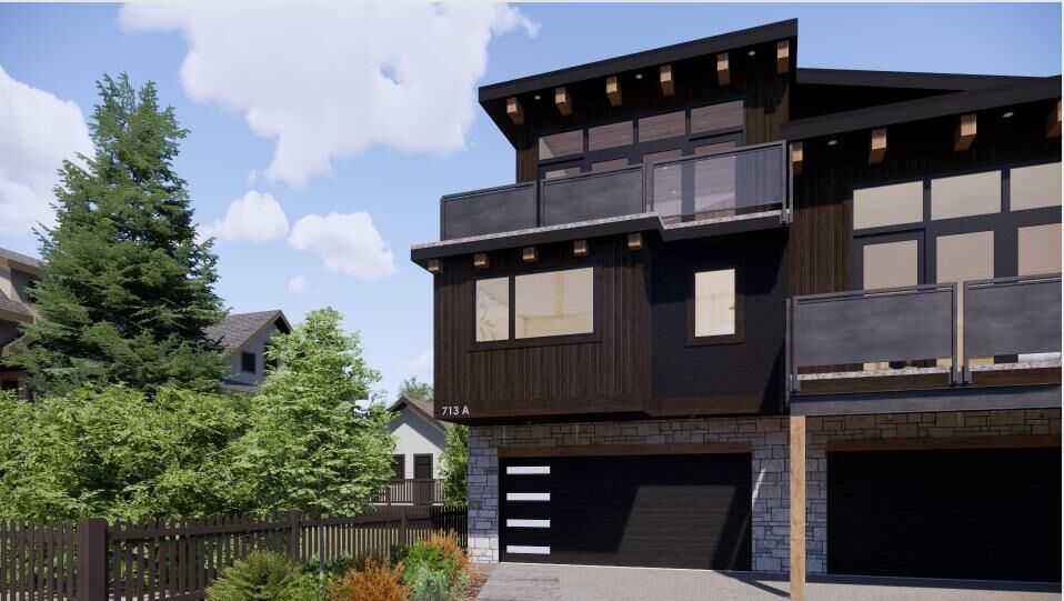 Property Photo:  713 4th Street B  AB T1W 2G8 