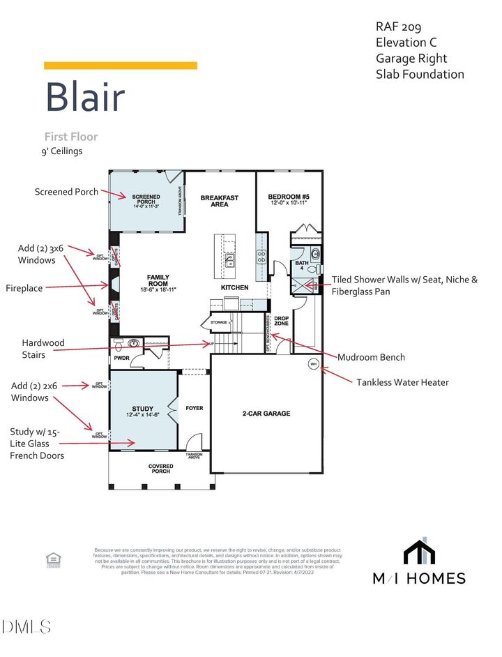 Property Photo:  2304 Bee Orchard Street Lot 209  NC 27502 