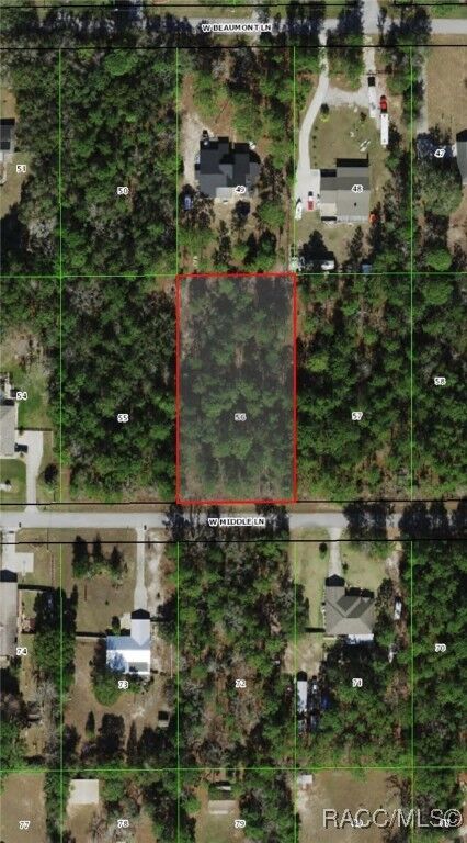 Property Photo: 2219 W Middle Lane FL 34461