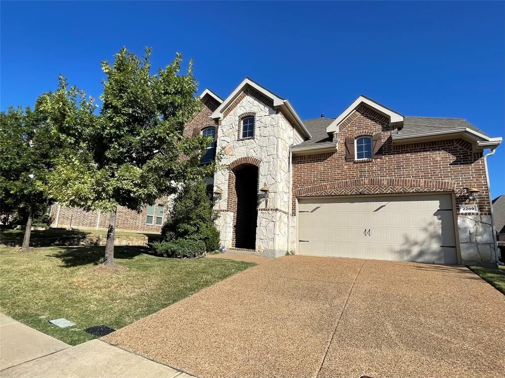 Property Photo:  2289 Wind Meadow Lane  TX 75056 