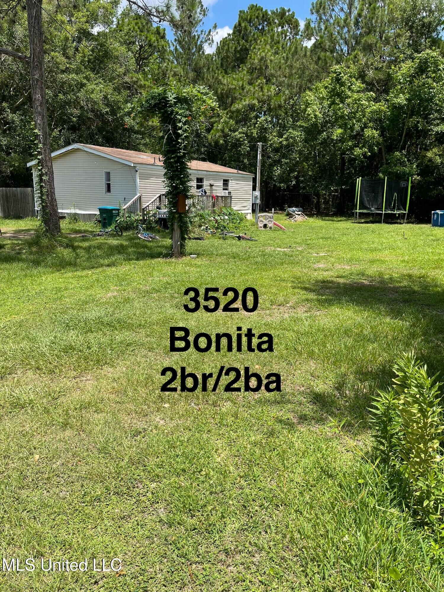Property Photo: 3520 Bonita Road MS 39553