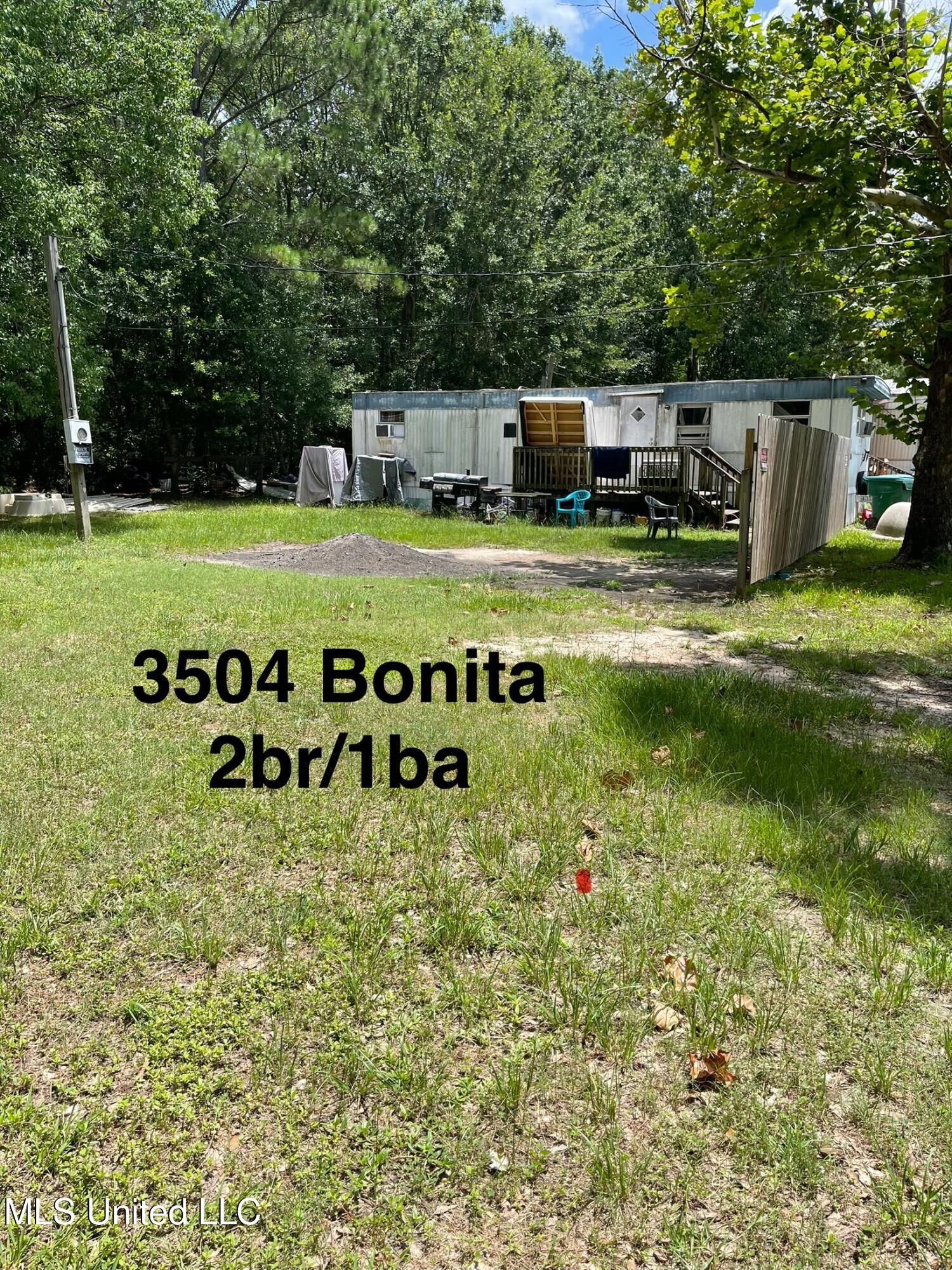 Property Photo:  3504 Bonita Road  MS 39553 