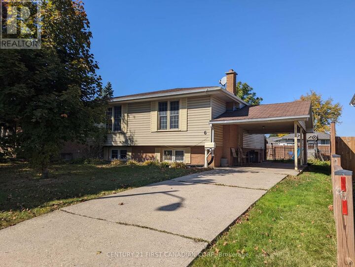 Property Photo: 6 Spartan Drive ON N3R 6C7