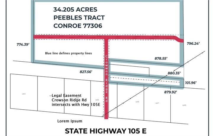 Property Photo:  Tbd # Crowson Ridge Road  TX 77306