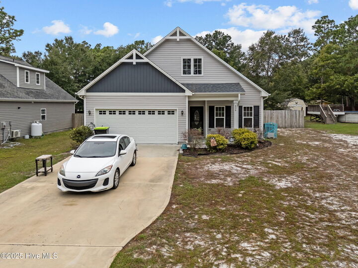 Property Photo:  496 Alton Lennon Drive  NC 28461 