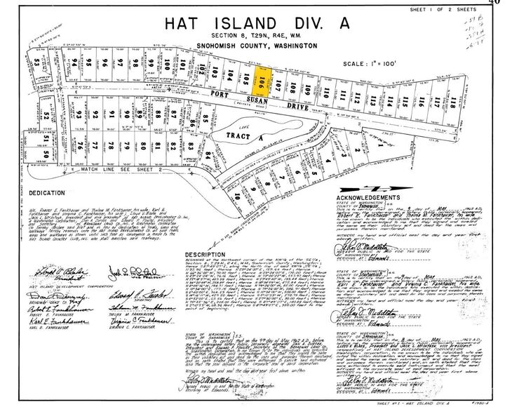 Property Photo:  106 A  Port Susan Drive  WA 98206 