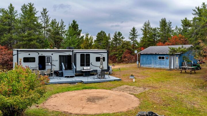 Property Photo:  15610 E Crystal Lake Road  WI 54838