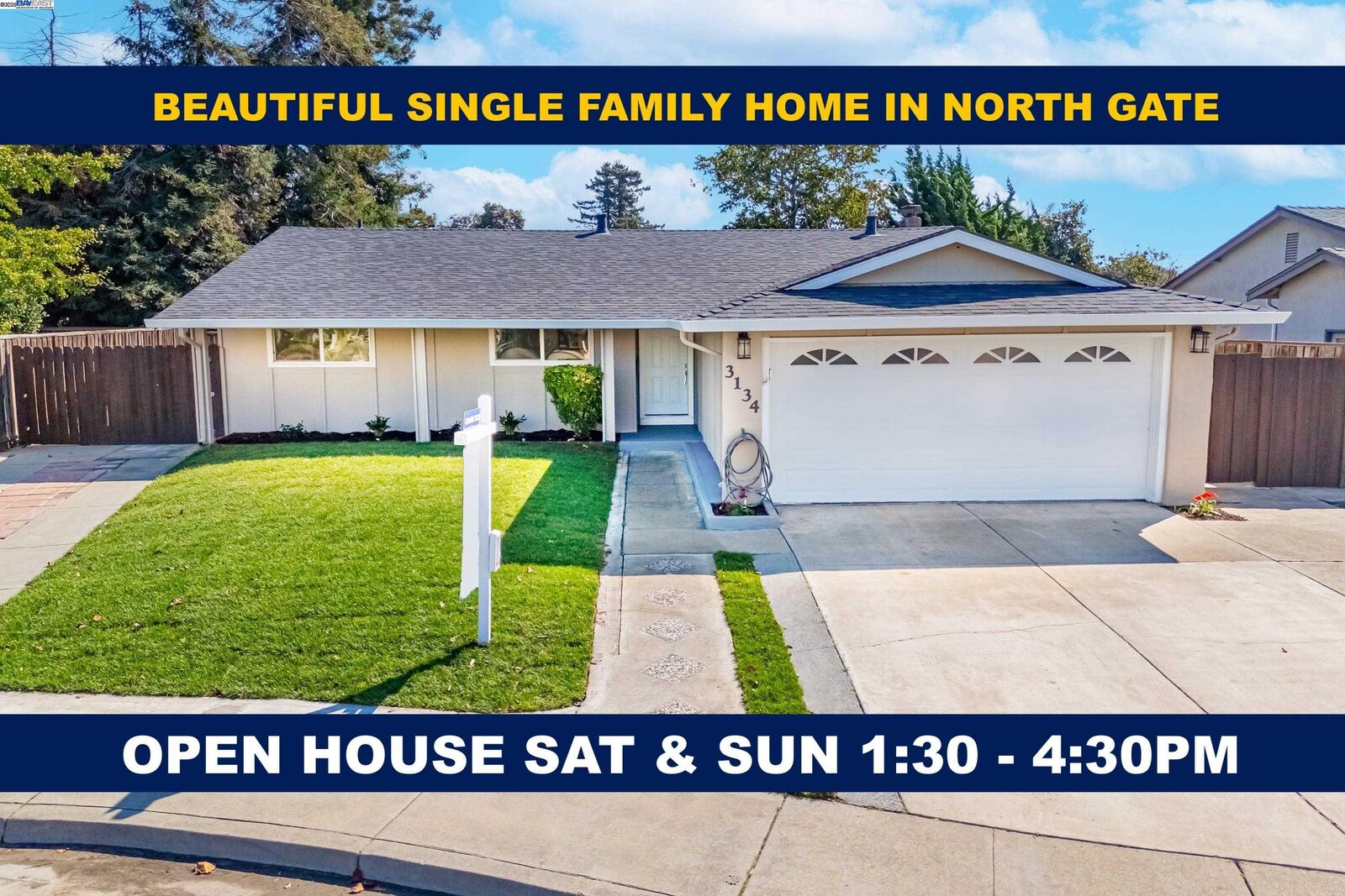 Property Photo:  3134 Warwick Rd  CA 94555 