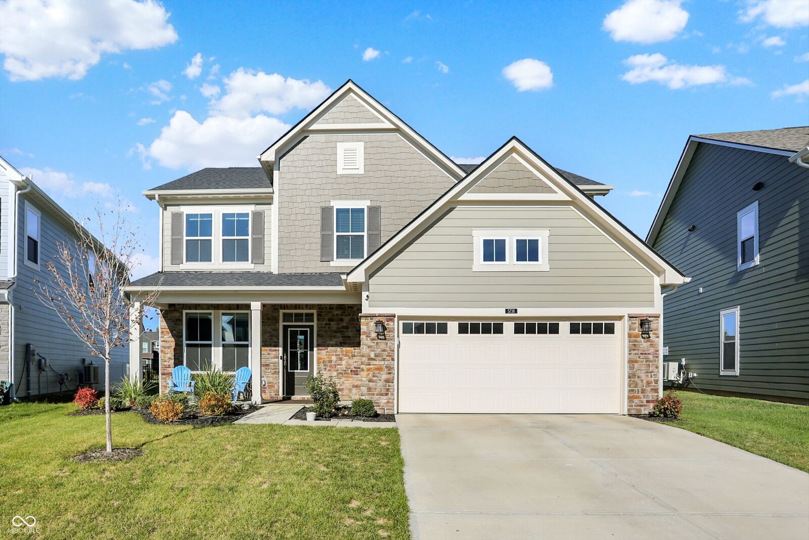 Property Photo:  5738 Palazzo Lane  IN 46055